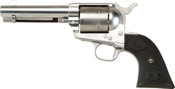 タナカ ペガサス2ガスガンシリーズ SAA 2ndジェネレーション4-3/4インチ ノンフルーテッドシリンダー・ステンレスフィニッシュガスガン