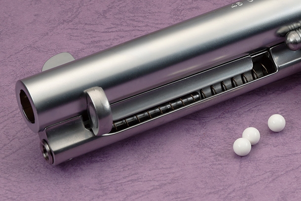 タナカ ペガサス2ガスガンシリーズ SAA 2ndジェネレーション4-3/4インチ ノンフルーテッドシリンダー・ステンレスフィニッシュガスガン