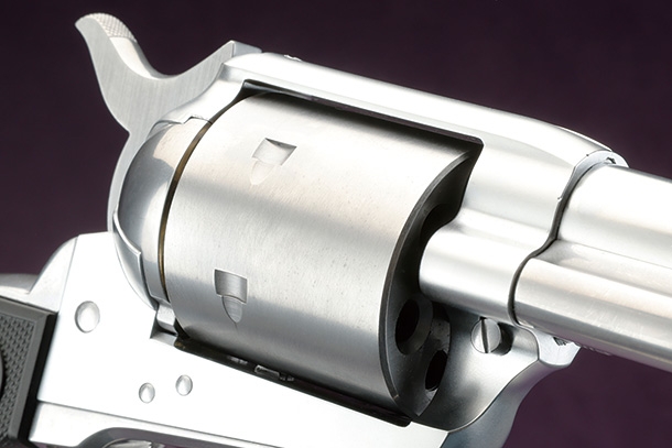 タナカ ペガサス2ガスガンシリーズ SAA 2ndジェネレーション4-3/4インチ ノンフルーテッドシリンダー・ステンレスフィニッシュガスガン