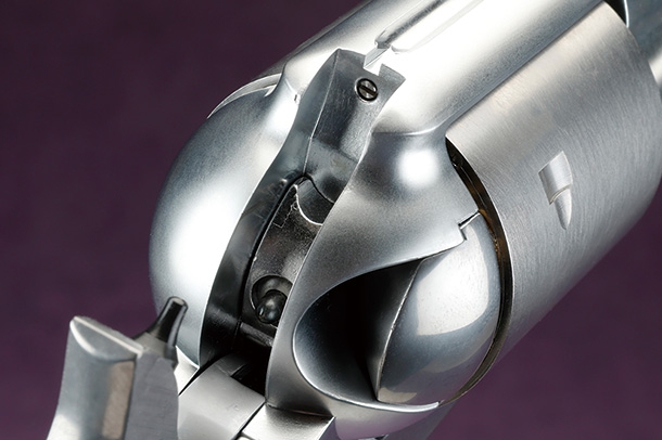 タナカ ペガサス2ガスガンシリーズ SAA 2ndジェネレーション4-3/4インチ ノンフルーテッドシリンダー・ステンレスフィニッシュガスガン