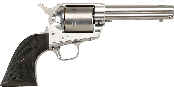 タナカ ペガサス2ガスガンシリーズ SAA 2ndジェネレーション4-3/4インチ ノンフルーテッドシリンダー・ステンレスフィニッシュガスガン