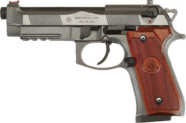 ウエスタンアームズ ベレッタM92FSブリガディアエリート 木製グリップ付き