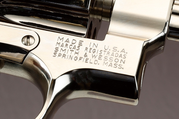 タナカ スミス＆ウェッソン M27 “ザ. 357マグナム” 5インチ ニッケルフィニッシュモデルガン