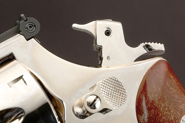 タナカ スミス＆ウェッソン M27 “ザ. 357マグナム” 5インチ ニッケルフィニッシュモデルガン