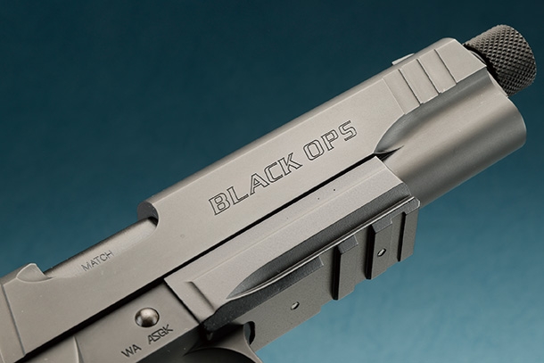 ウエスタンアームズ パラオーディナンスブラックOPSサイレンサー付き