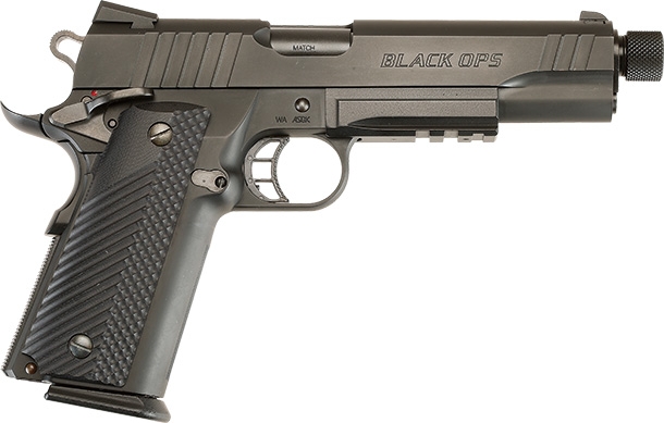 ウエスタンアームズ パラオーディナンスブラックOPSサイレンサー付き