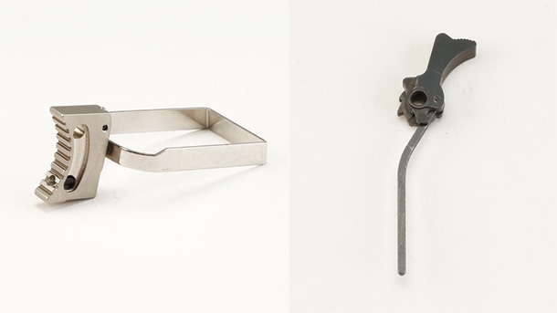 トリガー／ハンマーの組み込み