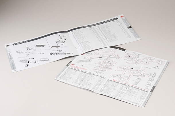 パッケージに付属している取扱説明書を最後まで読んでから撃つようにしよう