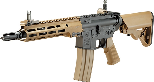 E&C GEISSELE SMR MK16 URG-I 9.5インチ（E-BOLT SYSTEM搭載）電動ガン デザートカラー（COLT Licensed）