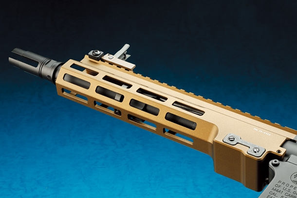 E&C GEISSELE SMR MK16 URG-I 9.5インチ（E-BOLT SYSTEM搭載）電動ガン デザートカラー（COLT Licensed）