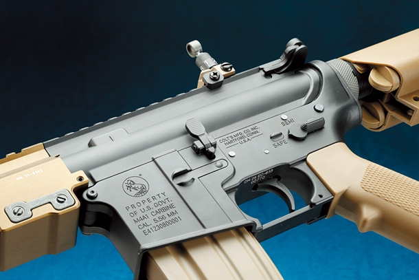 E&C GEISSELE SMR MK16 URG-I 9.5インチ（E-BOLT SYSTEM搭載）電動ガン デザートカラー（COLT Licensed）
