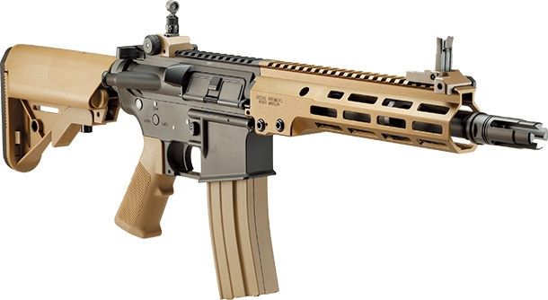 E&C GEISSELE SMR MK16 URG-I 9.5インチ（E-BOLT SYSTEM搭載）電動ガン デザートカラー（COLT Licensed）