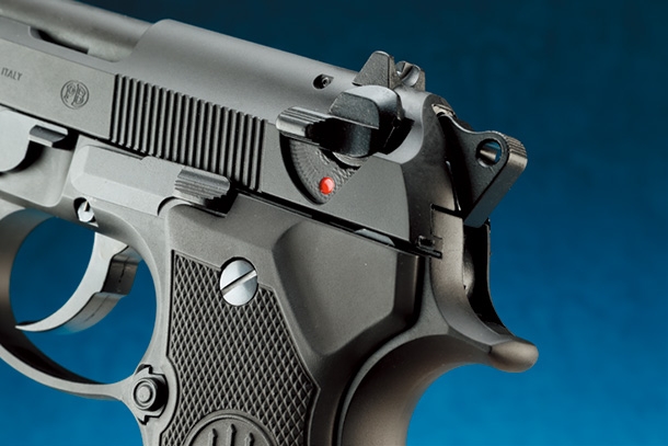 タナカ ベレッタ92F／92FS　プロフェッショナルコンプ エボリューション2 HW ツートン／オールブラック with サプレッサーモデルガン