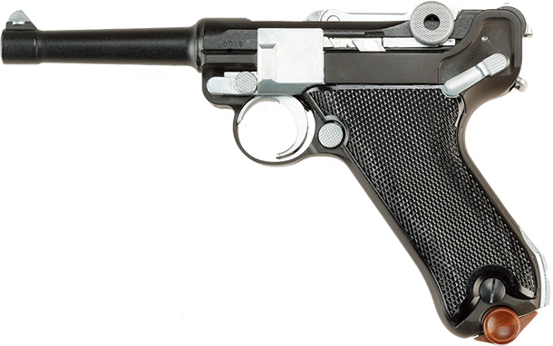 タナカ 新型ルガーP08ガスブローバックガン