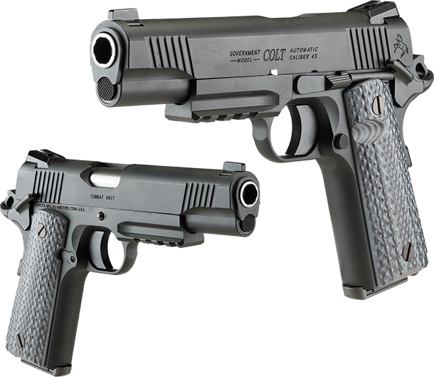 東京マルイM45A1ブラック コルトコンバットユニット刻印カスタム