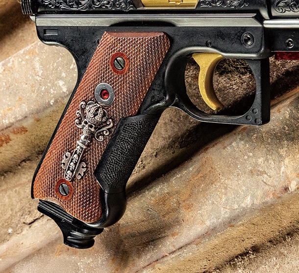 KJ WORKS ルガー MK1 22ターゲットピストルSILENT EVOカスタム『CHAOS・KEY -カオス・キー-』