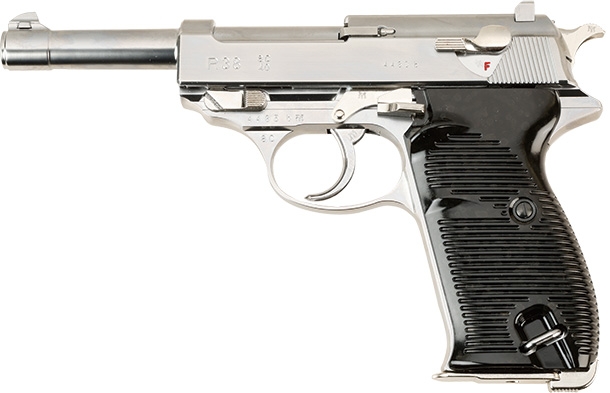 マルゼン ワルサーP38（ac40.s）シルバー ガスブローバックガン