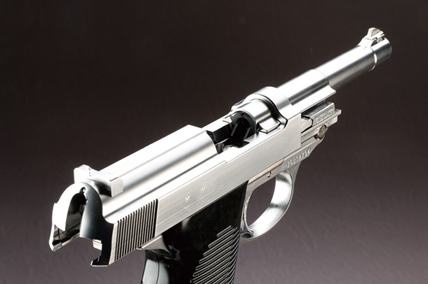 マルゼン ワルサーP38（ac40.s）シルバー ガスブローバックガン