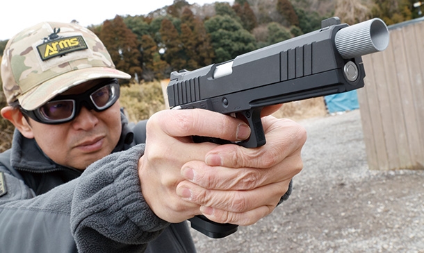 AIRSOFT97 電動ガンハンドガンタイプ ハイキャパE PERFECT MAXIMAカスタム