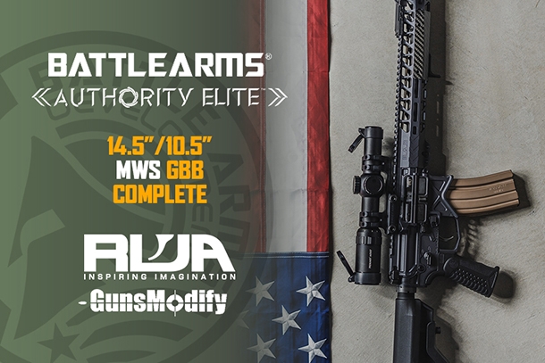 BAD Authority Elite MWSガスブローバック