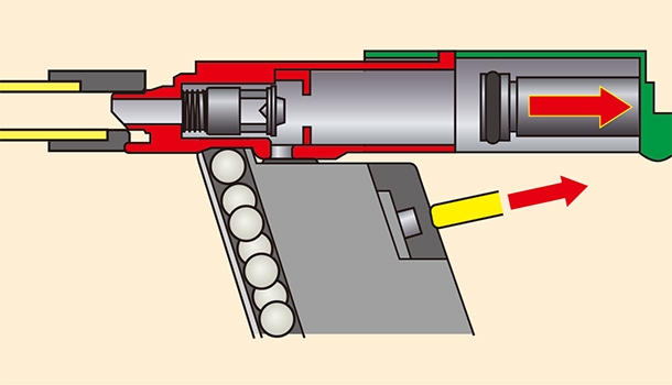 ガスブローバックガン