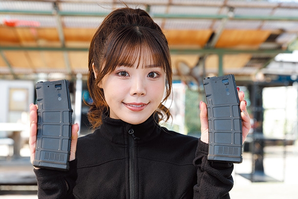 「ライフルの射撃準備」電動ガン