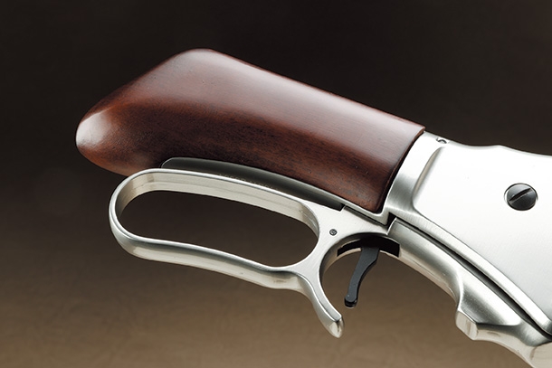 S&T ウィンチェスターM1887ソードオフ＆ワイルドカード ガスショットガンリアルウッドSilver