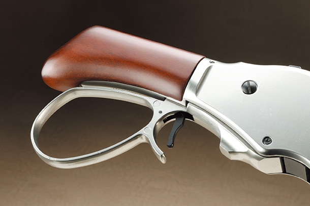 S&T ウィンチェスターM1887ソードオフ＆ワイルドカード ガスショットガンリアルウッドSilver