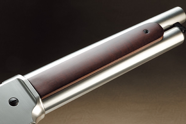 S&T ウィンチェスターM1887ソードオフ＆ワイルドカード ガスショットガンリアルウッドSilver