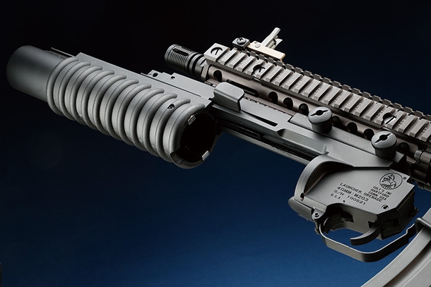 E&C COLT Mk18 Mod1 with M203グレネードランチャー （Kestrel V2 BASIC搭載） 電動ガン（COLT Licensed）