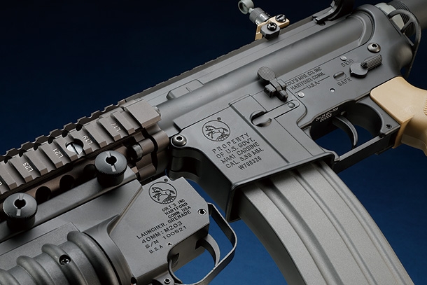 E&C COLT Mk18 Mod1 with M203グレネードランチャー （Kestrel V2 BASIC搭載） 電動ガン（COLT Licensed）
