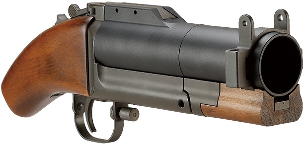 IRON AIRSOFT M79ソードオフグレネードランチャー リアルウッド