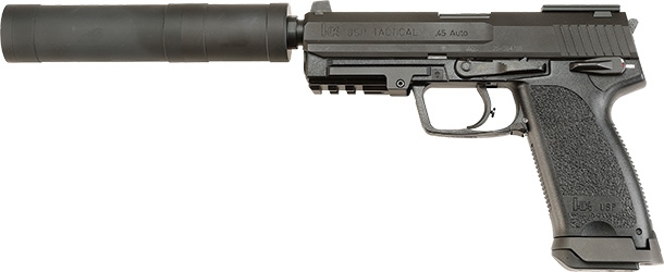 KSC USP45タクティカル スライドヘビーウエイトフルスペック ガスブローバックガン