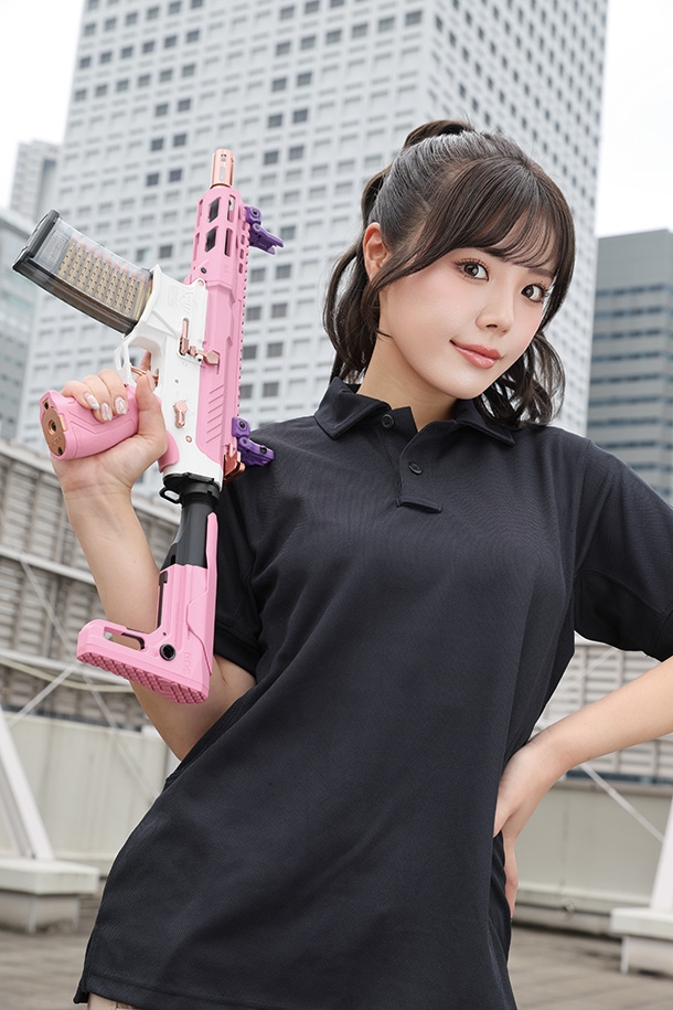 G&Gアーマメント GMS BATTO CQB Macaron Blue＆Taffy Pink 電動ガン