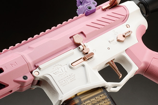 G&Gアーマメント GMS BATTO CQB Macaron Blue＆Taffy Pink 電動ガン