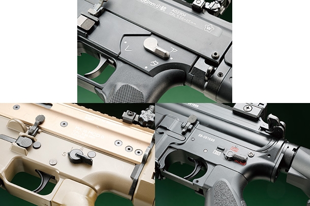 エアガンで比較する「20式5.56mm小銃 vs FN SCAR-L vs H&K HK416D」
