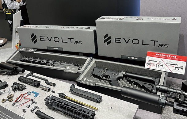 東京マルイ電動ガンEVOLTシリーズ用オプションパーツ M4A1アッパーレシーバー／FPR MK4アッパーレシーバー／ロアレシーバー（ストックレス）／ロアレシーバー（クレーンストックver.）