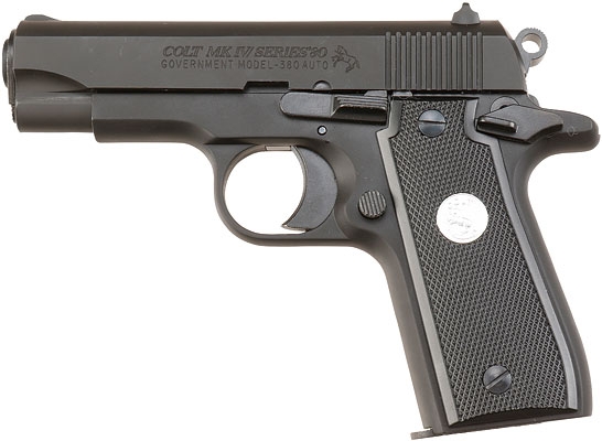 タナカ「コルト.380オート ヘビーウエイトブラック」【COMPACT HANDGUN