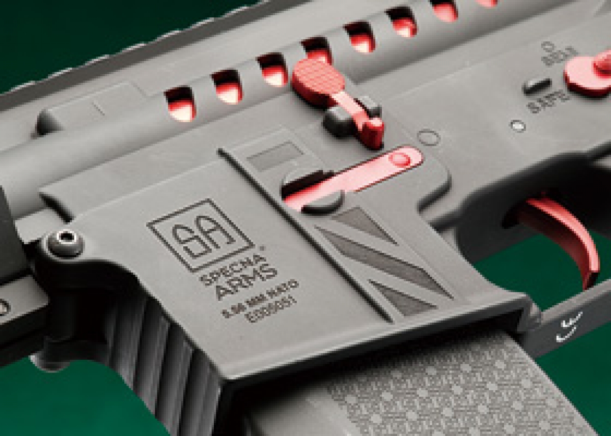 SPECNA ARMS「SA-E39 EDGE カービンレプリカレッド電動ガン」製品