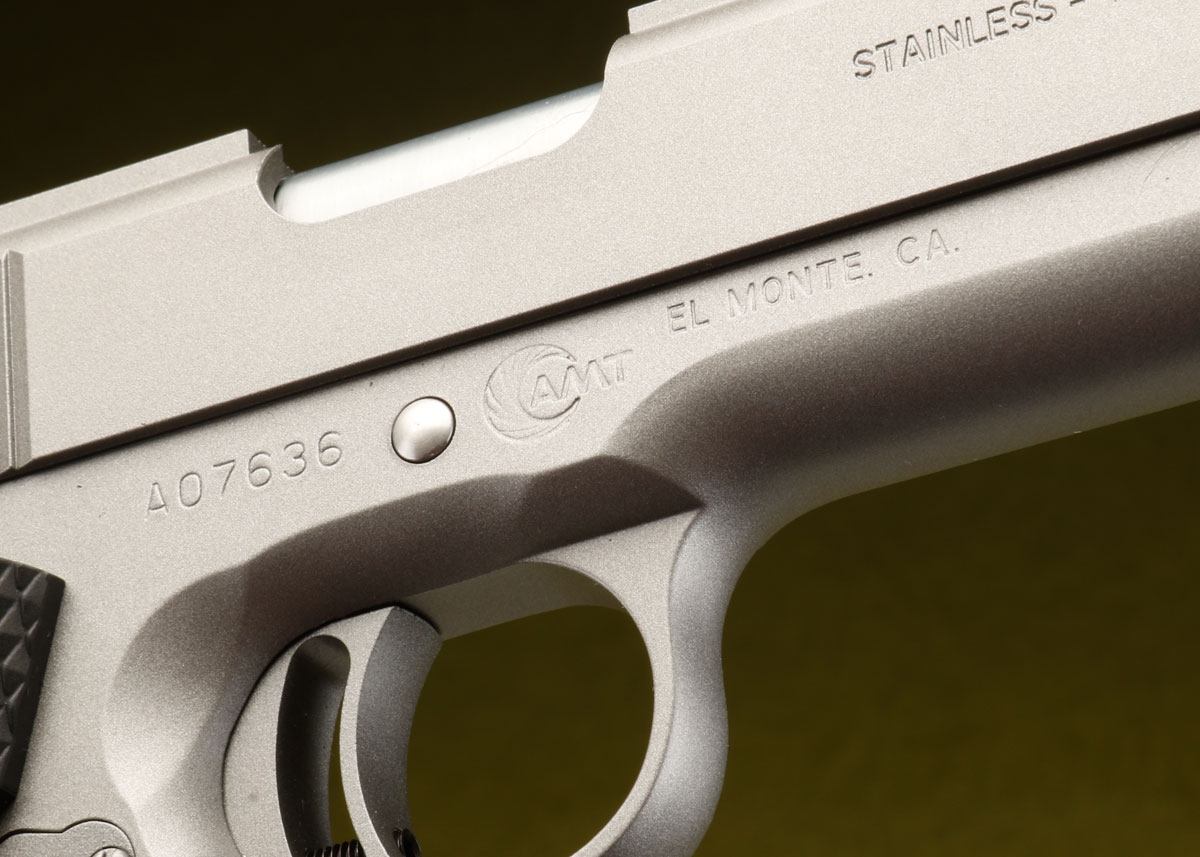 WA スーパーロングスライド エアソフトガン WA コルト ゴールドカップ スーパーロングスライド 45AUTO 樹脂