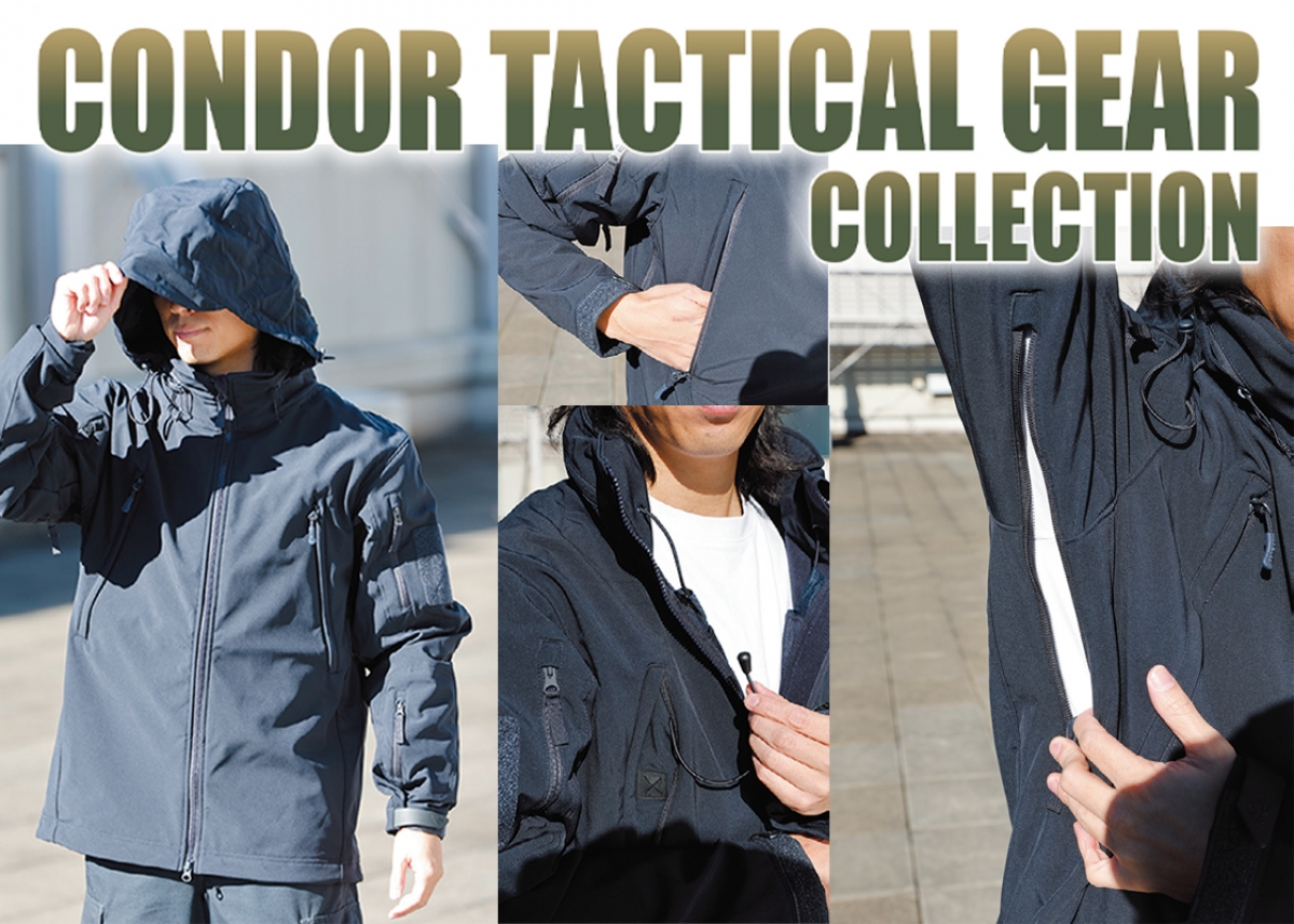 機能性に優れたオールラウンドに着こなせるジャケット「CONDOR