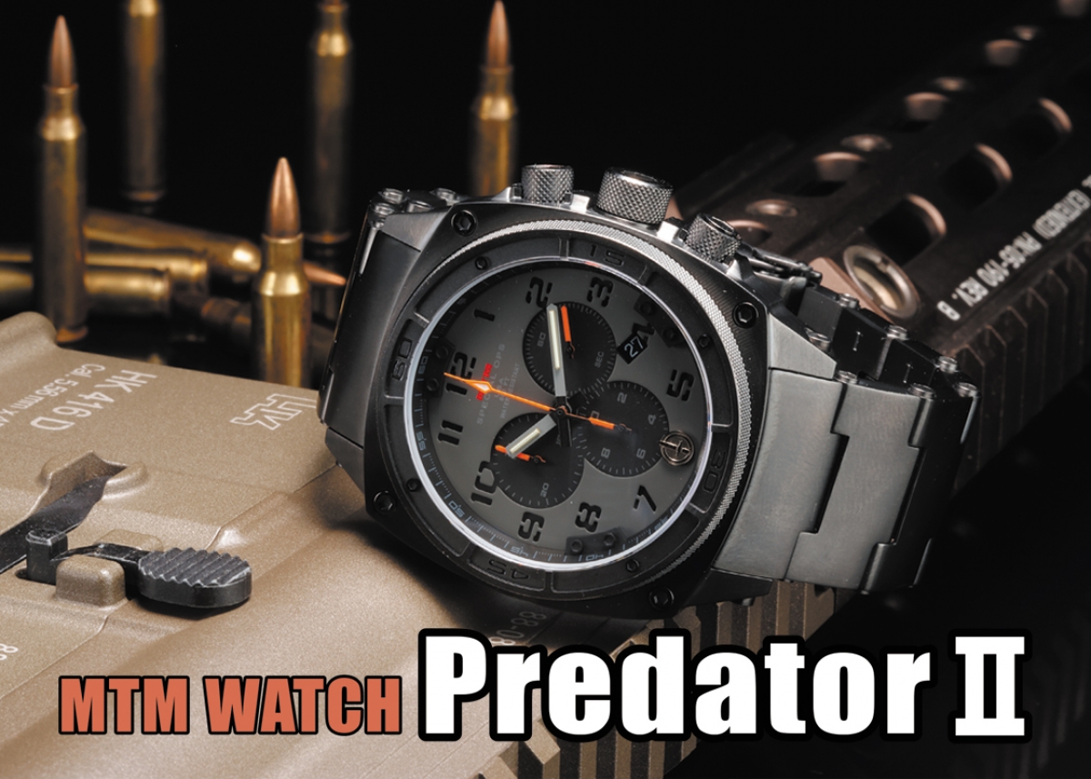 高い機能性とデザイン性を持つミリタリーウォッチの最新形態「MTM