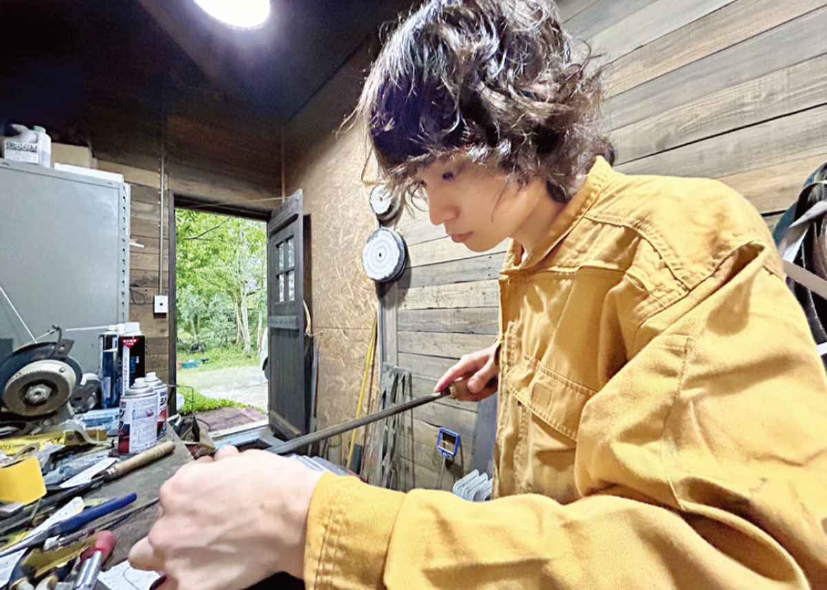 気鋭作家×HOBBY JAPANコラボレーションナイフ企画】萩野 力 Asurah
