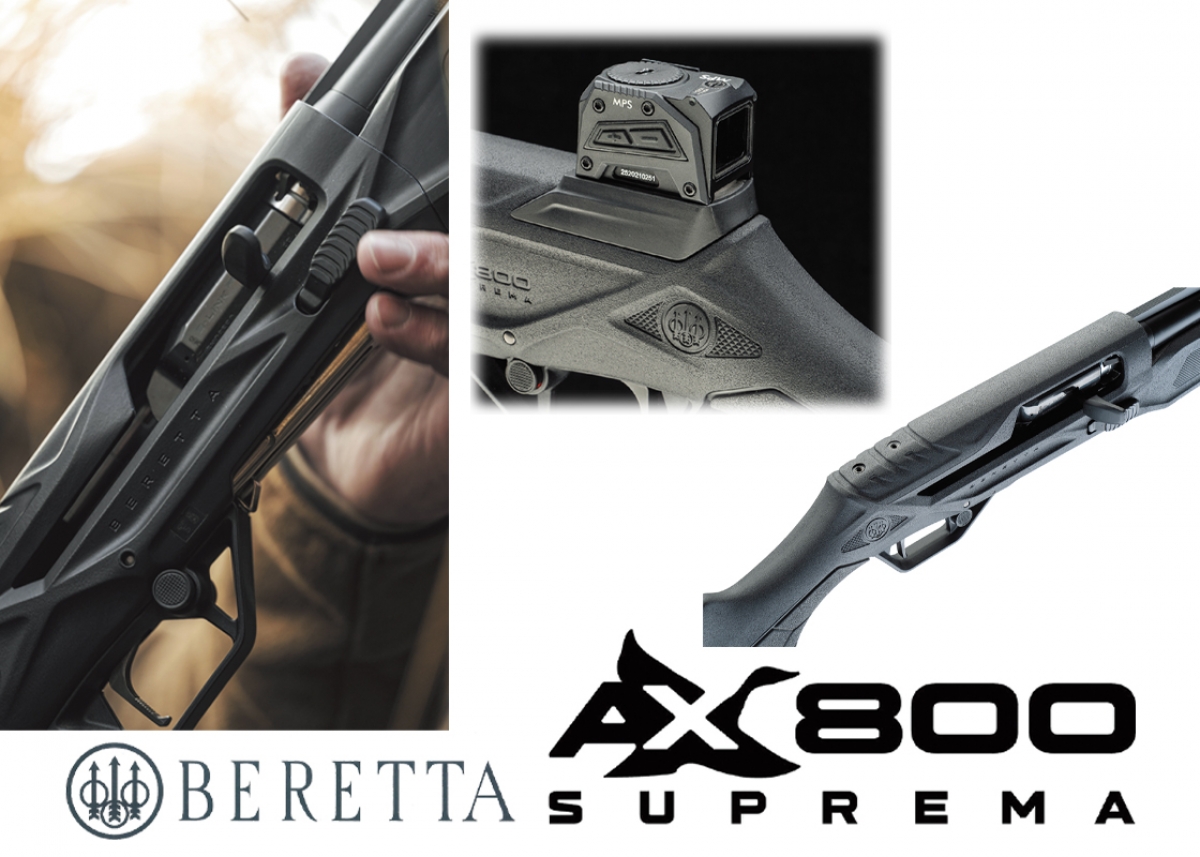実銃レポート】BERETTA AX800 SUPREMA【Gun Pro A.T.】 | ニュース