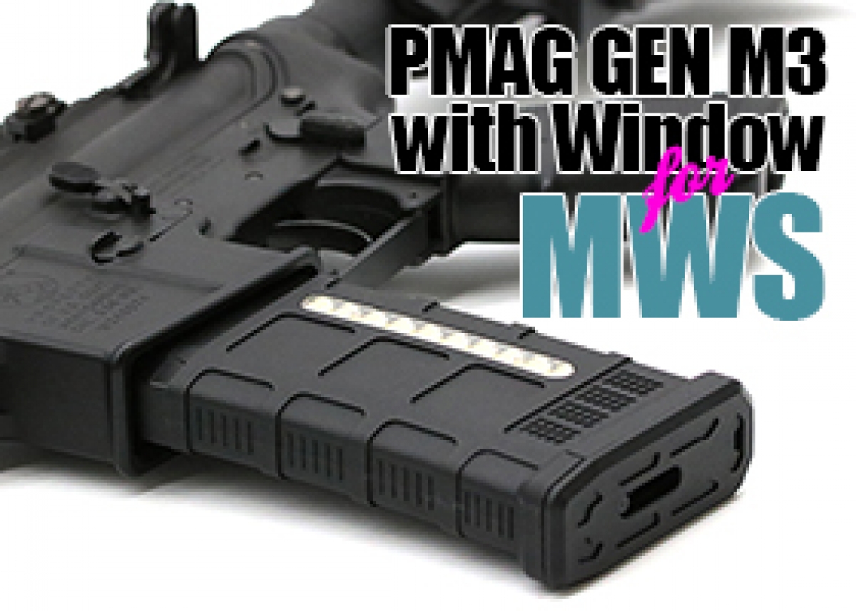 mws 対応　pmagタイプ　ガスブロマガジン