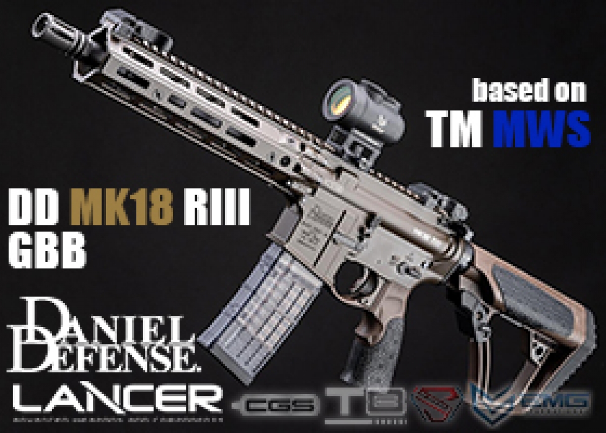 東京マルイm4a1mwsダニエルディフェンスカスタム ダニエル・ディフェンスの最新アサルトライフルをガスブロ化