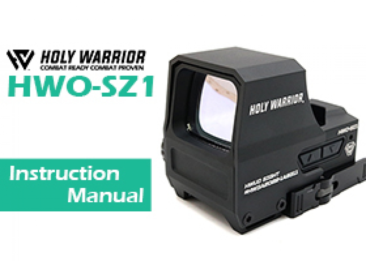 HolyWarrior SZ1 HUDドットサイト マルチレティクルオンライ