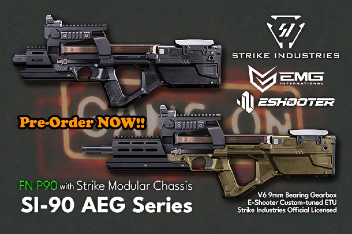 電動ガン これがFN P90?! EMG x Strike Industries SI-90電動ガン登場